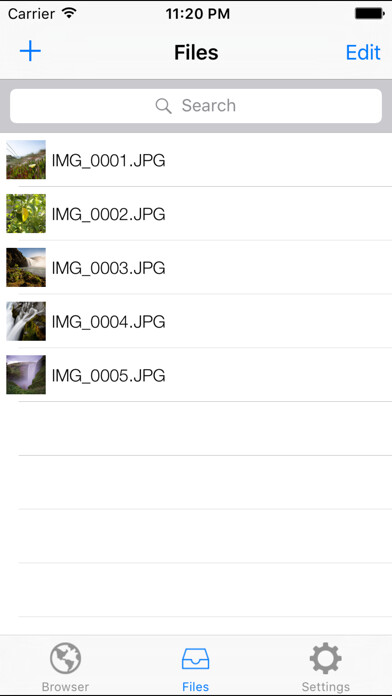 Emulate iPhone app iDM Loader (Internet Mobile Loader) using MyAndroid