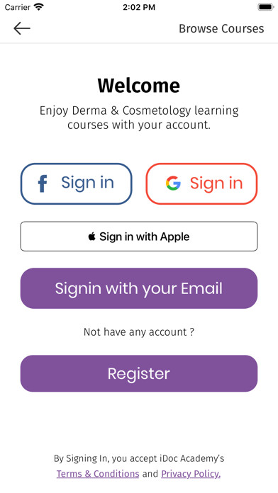 Emulate iPhone app iDoc Academy using MyAndroid