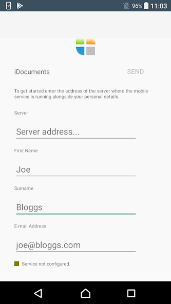 Emulate iPhone app iDocuments 4 using MyAndroid Emulate iPhone app iDocuments 4 using MyAndroid