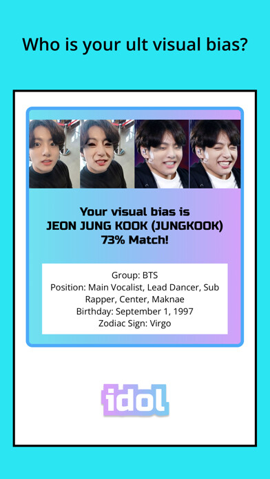 Emulate iPhone app Idol - Kpop Visual Bias Finder using MyAndroid Emulate iPhone app Idol - Kpop Visual Bias Finder using MyAndroid