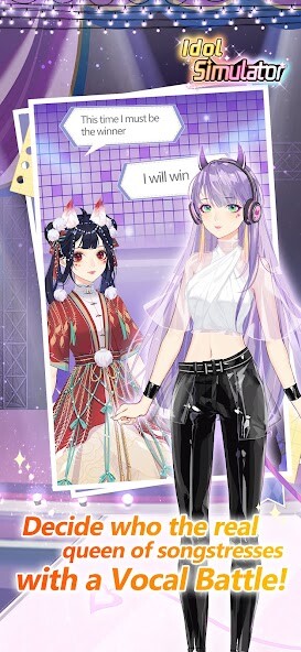 Run android online APK idol simulator from MyAndroid or emulate idol simulator using MyAndroid