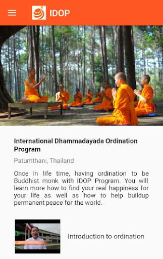 Run android online APK IDOP International Dhammadayada Ordination Program from MyAndroid or emulate IDOP International Dhammadayada Ordination Program using MyAndroid Run android online APK IDOP International Dhammadayada Ordination Program from MyAndroid or emulate IDOP International Dhammadayada Ordination Program using MyAndroid