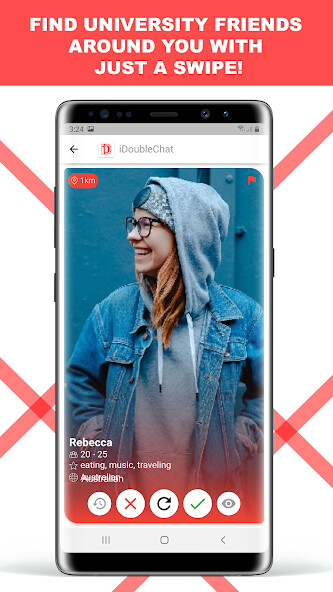 Run android online APK iDoubleChat University Friends from MyAndroid or emulate iDoubleChat University Friends using MyAndroid