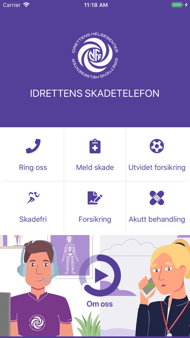 Emulate iPhone app Idrettens skadetelefon using MyAndroid Emulate iPhone app Idrettens skadetelefon using MyAndroid
