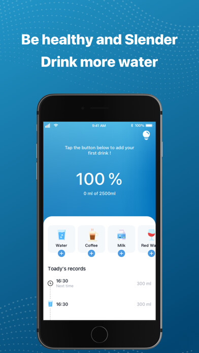 Emulate iPhone app iDrink - My Water Tracker Log using MyAndroid Emulate iPhone app iDrink - My Water Tracker Log using MyAndroid