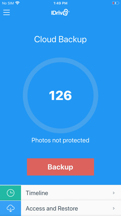 Emulate iPhone app IDrive Online Backup using MyAndroid Emulate iPhone app IDrive Online Backup using MyAndroid