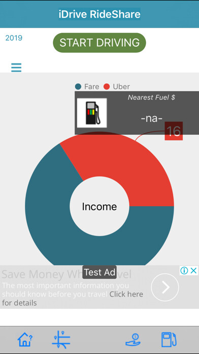 Emulate iPhone app iDrive RideShare using MyAndroid