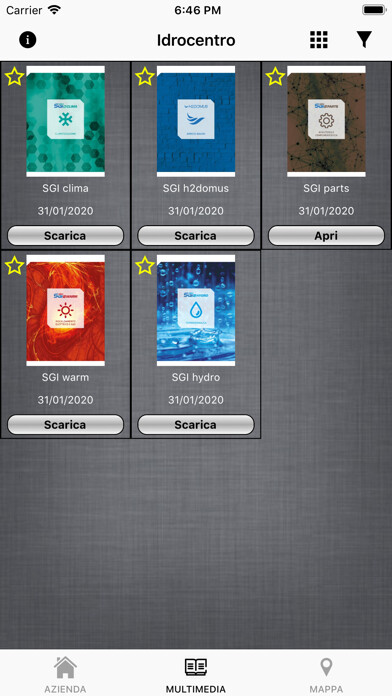 Emulate iPhone app Idrocentro using MyAndroid Emulate iPhone app Idrocentro using MyAndroid