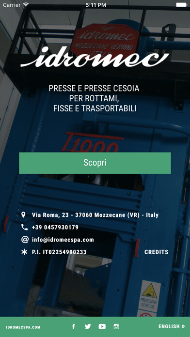 Emulate iPhone app Idromec Spa using MyAndroid Emulate iPhone app Idromec Spa using MyAndroid