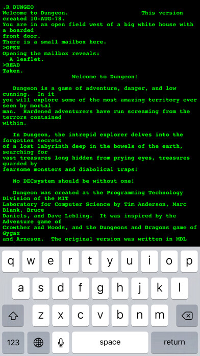 Emulate iPhone app iDungeon using MyAndroid