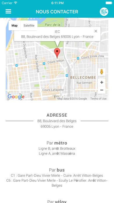 Emulate iPhone app IEC Volontaires using MyAndroid Emulate iPhone app IEC Volontaires using MyAndroid