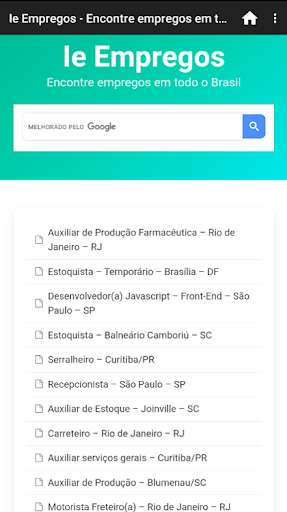 Run android online APK IE Empregos from MyAndroid or emulate IE Empregos using MyAndroid Run android online APK IE Empregos from MyAndroid or emulate IE Empregos using MyAndroid