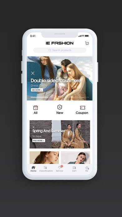 Emulate iPhone app iE Fashion using MyAndroid Emulate iPhone app iE Fashion using MyAndroid