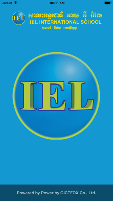 Emulate iPhone app IEL School Mobile using MyAndroid