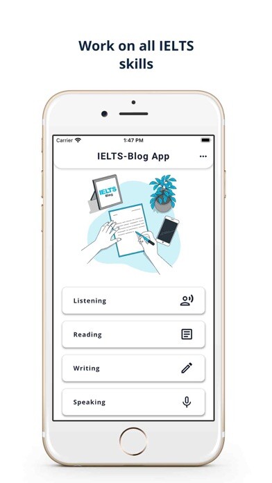Emulate iPhone app IELTS-Blog App for practice using MyAndroid Emulate iPhone app IELTS-Blog App for practice using MyAndroid