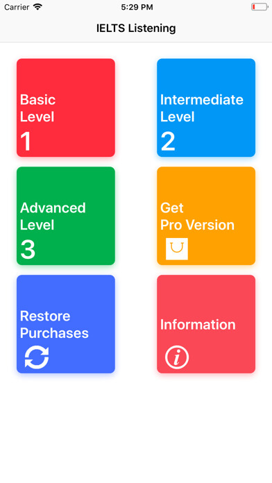 Emulate iPhone app IELTS Listening Best Practice using MyAndroid Emulate iPhone app IELTS Listening Best Practice using MyAndroid