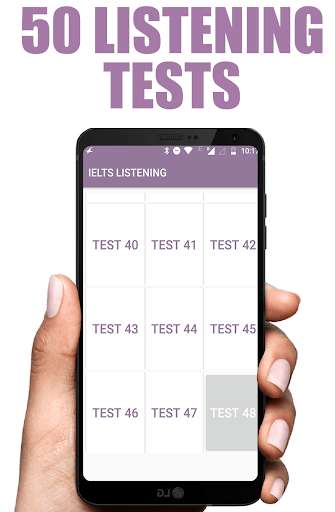 Run android online APK IELTS Listening tests from MyAndroid or emulate IELTS Listening tests using MyAndroid