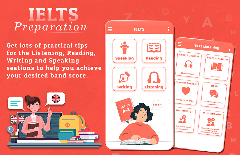 Run android online APK IELTS Preparation - All In One from MyAndroid or emulate IELTS Preparation - All In One using MyAndroid