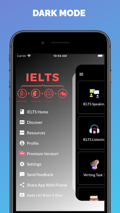 Emulate iPhone app IELTS Pro - Learn at home using MyAndroid