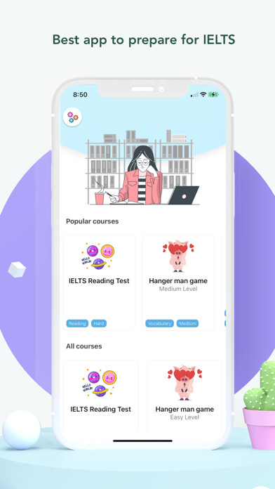 Emulate iPhone app IELTS Reading - Advanced using MyAndroid Emulate iPhone app IELTS Reading - Advanced using MyAndroid