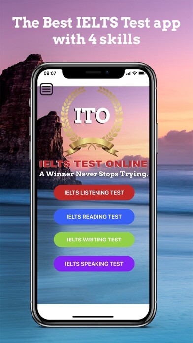 Emulate iPhone app IELTS Test Online Pro using MyAndroid Emulate iPhone app IELTS Test Online Pro using MyAndroid