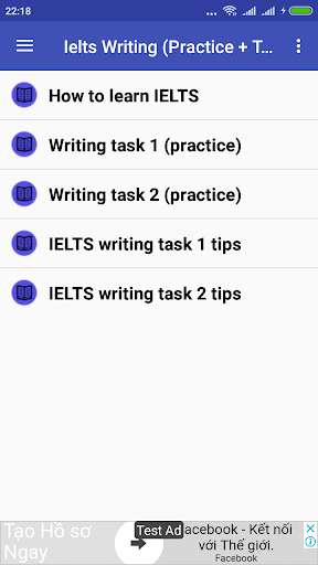 Emulate Android APK IELTS Writing (Practice + Tips)