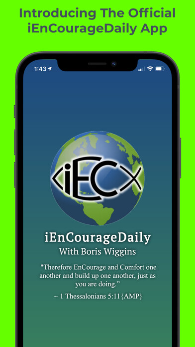 Emulate iPhone app iEnCourageDaily using MyAndroid