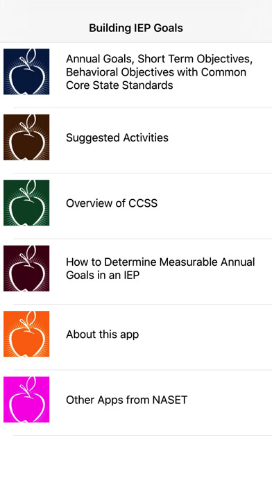 Emulate iPhone app IEP Goals & Objectives w Common Core Standards II using MyAndroid Emulate iPhone app IEP Goals & Objectives w Common Core Standards II using MyAndroid