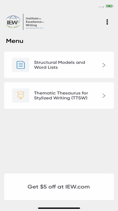 Emulate iPhone app IEW Writing Tools using MyAndroid Emulate iPhone app IEW Writing Tools using MyAndroid