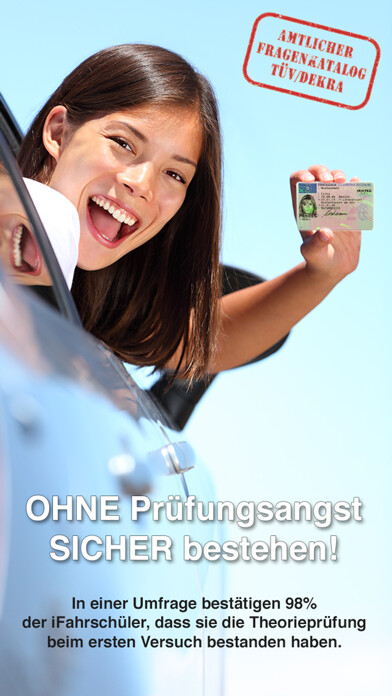 Emulate iPhone app iFahrschule Lite Theorie using MyAndroid