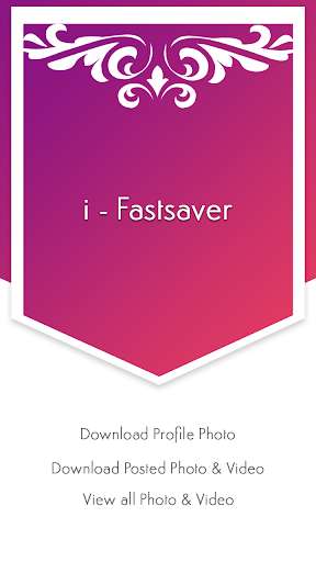 Run android online APK i-FastSaver : Profile Saver from MyAndroid or emulate i-FastSaver : Profile Saver using MyAndroid