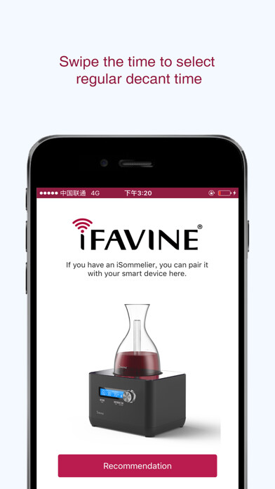Emulate iPhone app iFAVINE using MyAndroid