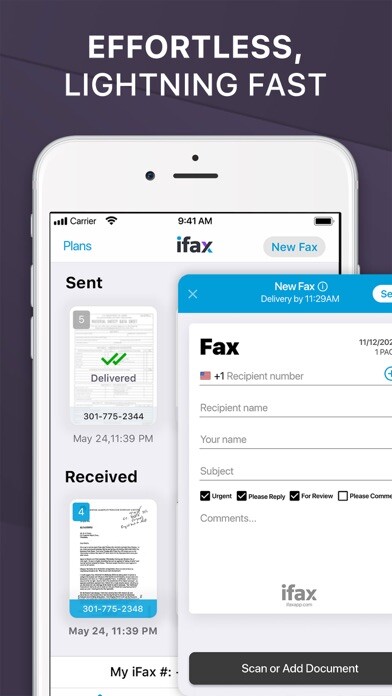 Emulate iPhone app iFax: Fax from Phone ad free using MyAndroid Emulate iPhone app iFax: Fax from Phone ad free using MyAndroid