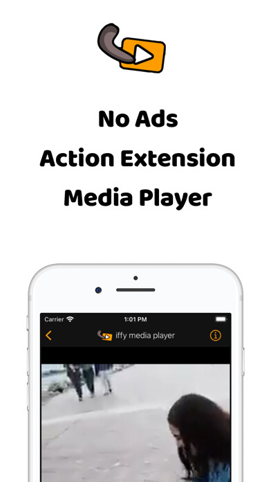 Emulate iPhone app iffy: Save gifs & videos using MyAndroid