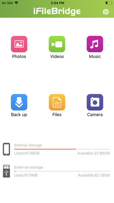 Emulate iPhone app iFileBridge using MyAndroid