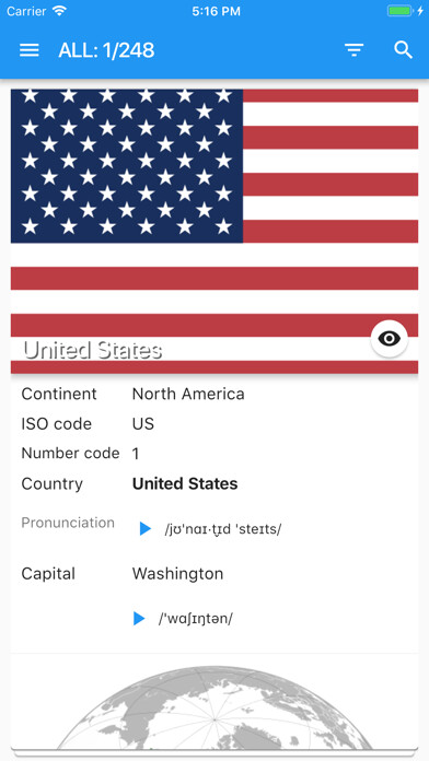 Emulate iPhone app iFlag - Flags of all countries using MyAndroid Emulate iPhone app iFlag - Flags of all countries using MyAndroid