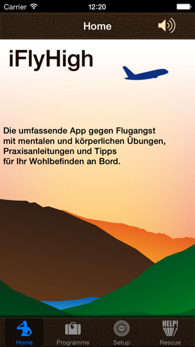 Emulate iPhone app iFlyHigh - entspannt Fliegen using MyAndroid