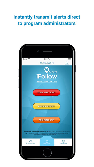 Emulate iPhone app iFollow Alerts using MyAndroid Emulate iPhone app iFollow Alerts using MyAndroid