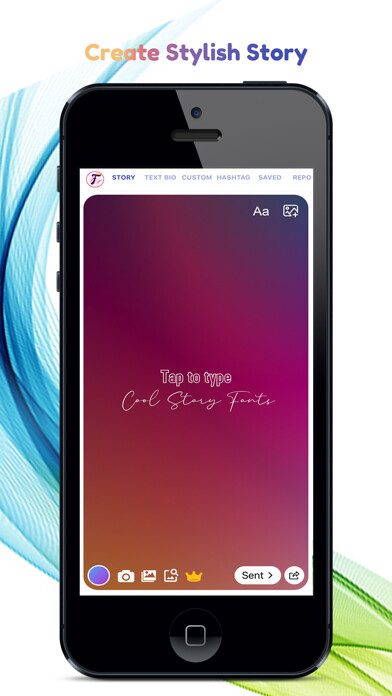 Emulate iPhone app I Fonts - Font for Bio & Story using MyAndroid Emulate iPhone app I Fonts - Font for Bio & Story using MyAndroid