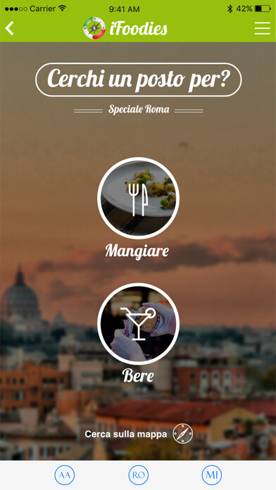 Emulate iPhone app iFoodies using MyAndroid Emulate iPhone app iFoodies using MyAndroid