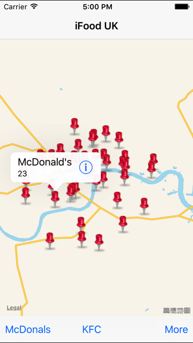 Emulate iPhone app iFood UK using MyAndroid Emulate iPhone app iFood UK using MyAndroid