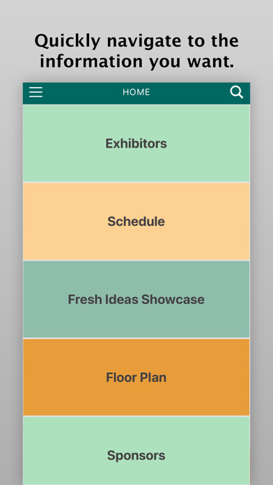 Emulate iPhone app IFPA Foodservice Conference using MyAndroid