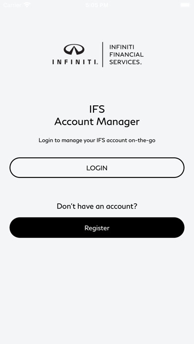 Emulate iPhone app IFS Account Manager using MyAndroid