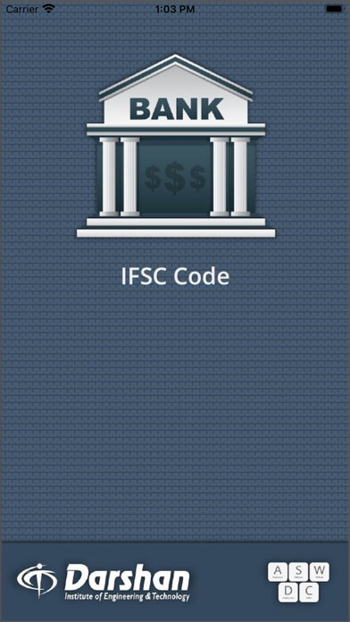 Emulate iPhone app IFSC Finder using MyAndroid