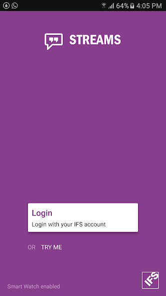 Run android online APK IFS Streams 9 from MyAndroid or emulate IFS Streams 9 using MyAndroid Run android online APK IFS Streams 9 from MyAndroid or emulate IFS Streams 9 using MyAndroid