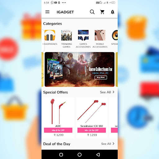Run android online APK I GADZET from MyAndroid or emulate I GADZET using MyAndroid