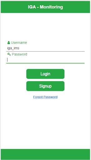 Run android online APK IGA - Monitoring from MyAndroid or emulate IGA - Monitoring using MyAndroid