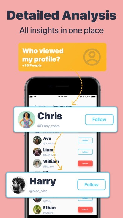 Emulate iPhone app Ig Analyzer: Insta UnFollower using MyAndroid