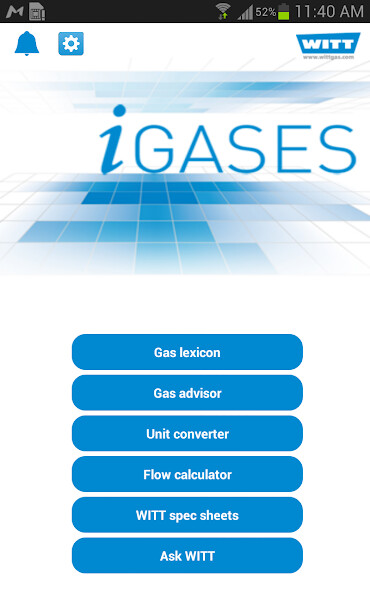 Emulate Android APK iGASES gas guide and converter Emulate Android APK iGASES gas guide and converter