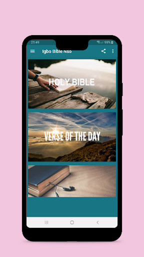 Run android online APK Igbo Bible Nso + Daily Verses from MyAndroid or emulate Igbo Bible Nso + Daily Verses using MyAndroid